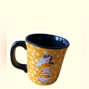 Keith Kimberlin kitty cat in converse sneaker coffee, mug.